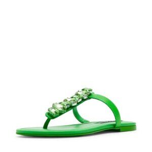 Steve Madden Women's Jessica Rich Gemma Flat Sandals
